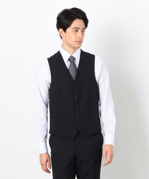 COMME CA ISM / コムサイズム セットアップ | 【セットアップ対応】トロピカルベスト ポリエステル／ウール | 詳細2