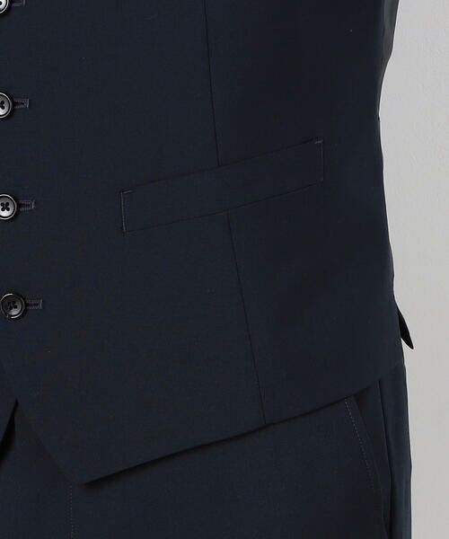 COMME CA ISM / コムサイズム セットアップ | 【セットアップ対応】トロピカルベスト ポリエステル／ウール | 詳細13