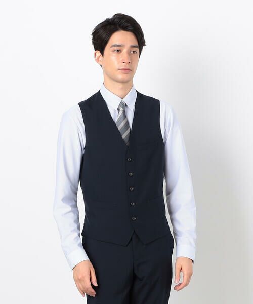 COMME CA ISM / コムサイズム セットアップ | 【セットアップ対応】トロピカルベスト ポリエステル／ウール | 詳細6