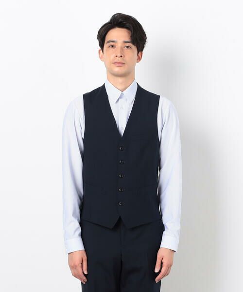 COMME CA ISM / コムサイズム セットアップ | 【セットアップ対応】トロピカルベスト ポリエステル／ウール | 詳細7