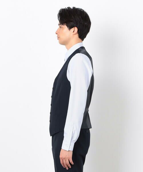 COMME CA ISM / コムサイズム セットアップ | 【セットアップ対応】トロピカルベスト ポリエステル／ウール | 詳細8