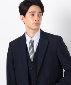 COMME CA ISM / コムサイズム ネクタイ | 変り織り レジメン柄 ネクタイ