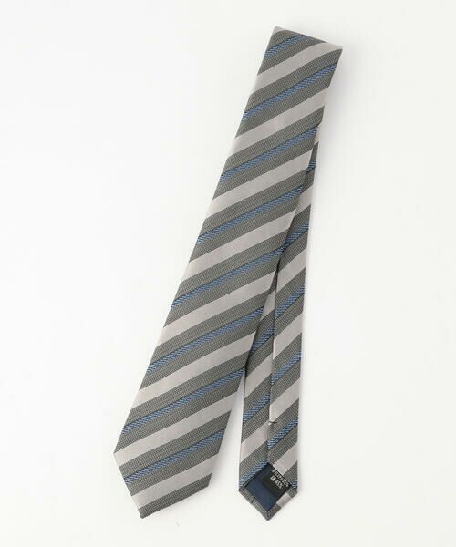 COMME CA ISM / コムサイズム ネクタイ | 変り織り レジメン柄 ネクタイ | 詳細2