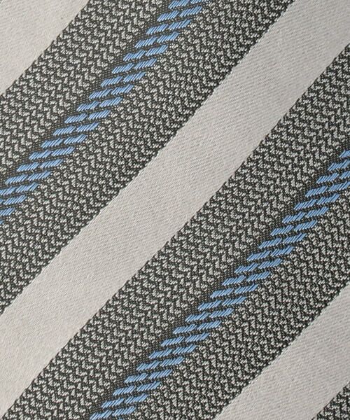 COMME CA ISM / コムサイズム ネクタイ | 変り織り レジメン柄 ネクタイ | 詳細3