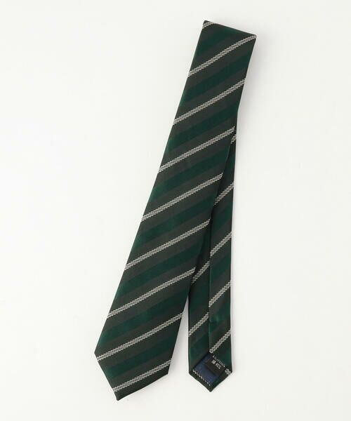COMME CA ISM / コムサイズム ネクタイ | 変り織り レジメン柄 ネクタイ | 詳細8