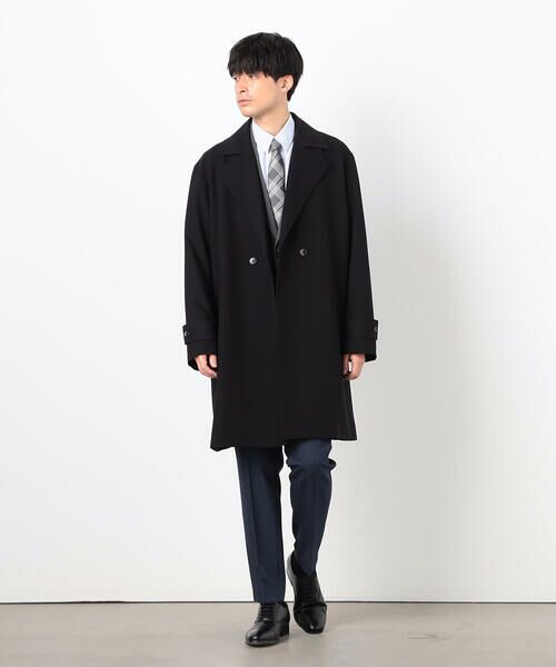 COMME CA ISM / コムサイズム トレンチコート | ウールライク ２WAY トレンチコート | 詳細2