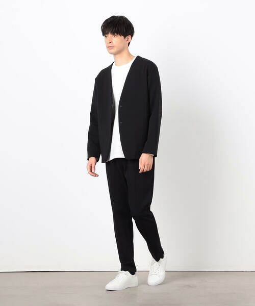 セール】 【セットアップ対応】綿混ダンボールニット ジャケット