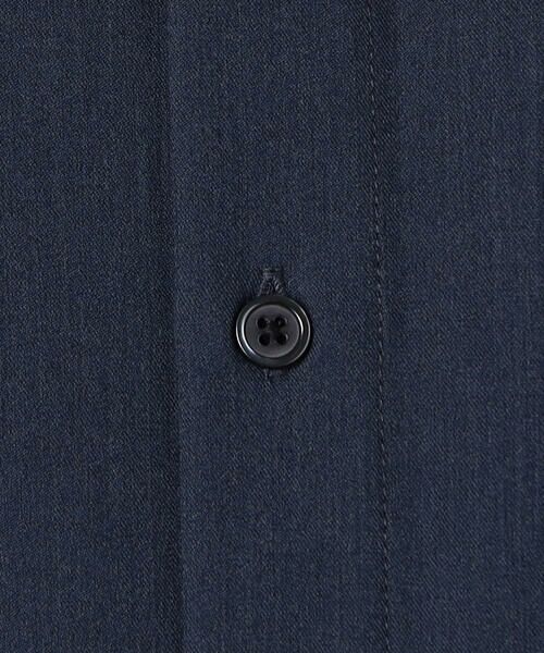 COMME CA ISM / コムサイズム シャツ・ブラウス | ウールライク バンドカラー シャツ | 詳細21