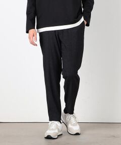 COMME CA ISM / コムサイズム スラックス・ドレスパンツ | 【セットアップ対応】デニムライクジャージ テーパードパンツ