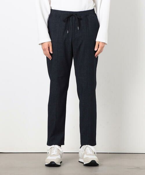 COMME CA ISM / コムサイズム スラックス・ドレスパンツ | 【セットアップ対応】デニムライクジャージ テーパードパンツ | 詳細11