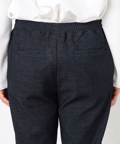 COMME CA ISM / コムサイズム スラックス・ドレスパンツ | 【セットアップ対応】デニムライクジャージ テーパードパンツ | 詳細15