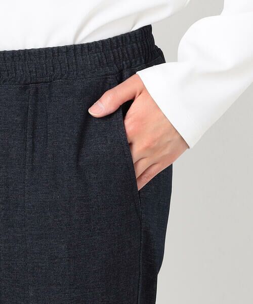 COMME CA ISM / コムサイズム スラックス・ドレスパンツ | 【セットアップ対応】デニムライクジャージ テーパードパンツ | 詳細16