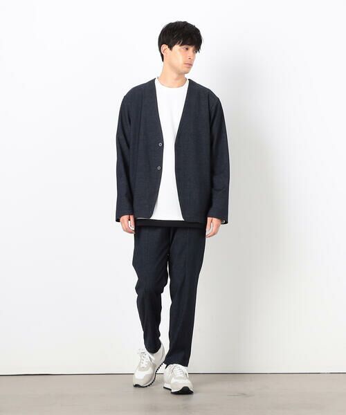 COMME CA ISM / コムサイズム スラックス・ドレスパンツ | 【セットアップ対応】デニムライクジャージ テーパードパンツ | 詳細7