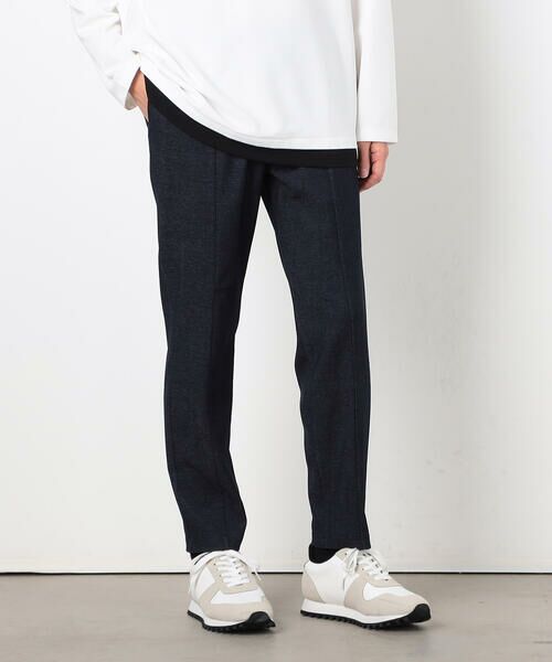 COMME CA ISM / コムサイズム スラックス・ドレスパンツ | 【セットアップ対応】デニムライクジャージ テーパードパンツ | 詳細10