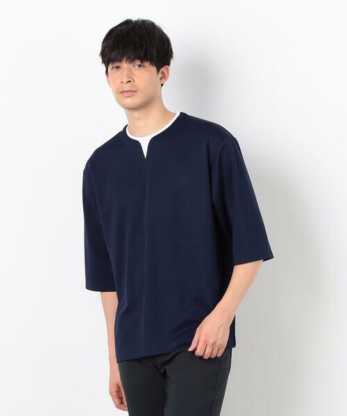 Fifi&Romeo ネクタイデザインTシャツXS アロハ柄プリント Tシャツ（98-61TG25-204）｜コムサイズム