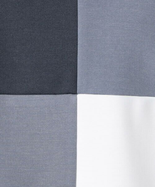 COMME CA ISM / コムサイズム Tシャツ | 七分袖 カラーブロック パッチワークTシャツ | 詳細18