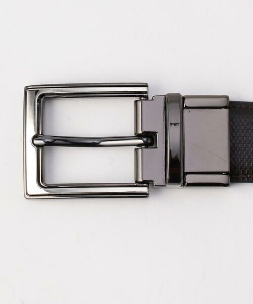 COMME CA ISM / コムサイズム ベルト・サスペンダー | 【リバーシブル】マイクロ市松柄 ベルト | 詳細1