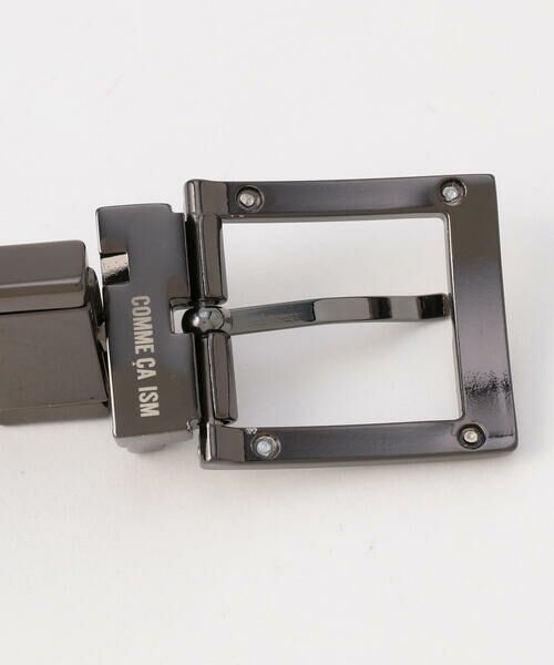 COMME CA ISM / コムサイズム ベルト・サスペンダー | 【リバーシブル】マイクロ市松柄 ベルト | 詳細3