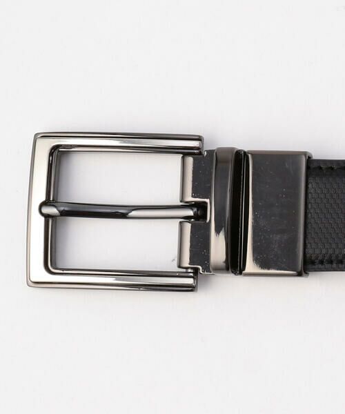 COMME CA ISM / コムサイズム ベルト・サスペンダー | 【リバーシブル】マイクロ市松柄 ベルト | 詳細6
