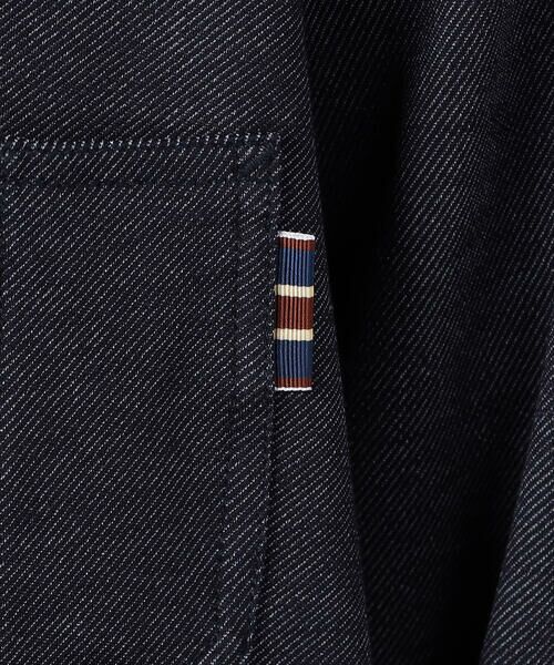 COMME CA ISM / コムサイズム ブルゾン | デニムライクストレッチ カバーオール | 詳細15