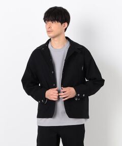 COMME CA ISM / コムサイズム ブルゾン | ガムストレッチカルゼ カバーオール