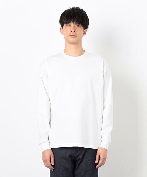 COMME CA ISM / コムサイズム Tシャツ | シルキーポンチ 長袖Tシャツ | 詳細4