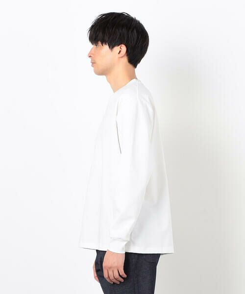 COMME CA ISM / コムサイズム Tシャツ | シルキーポンチ 長袖Tシャツ | 詳細5