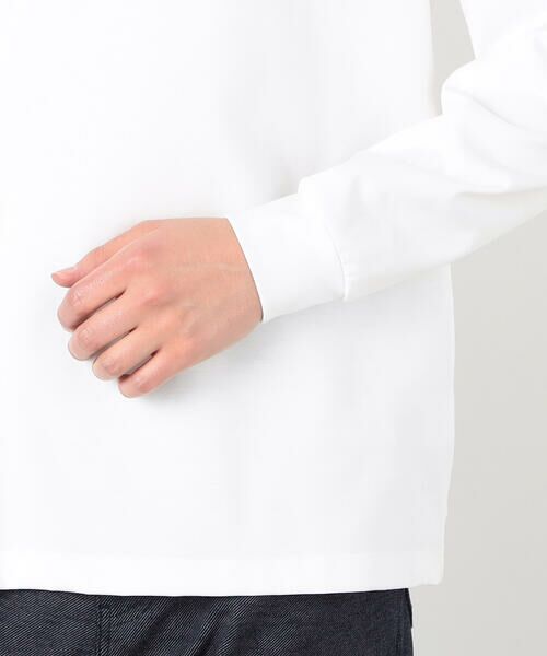 COMME CA ISM / コムサイズム Tシャツ | シルキーポンチ 長袖Tシャツ | 詳細8
