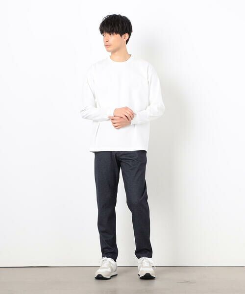 COMME CA ISM / コムサイズム Tシャツ | シルキーポンチ 長袖Tシャツ | 詳細2