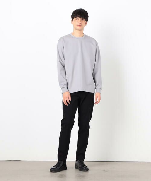 COMME CA ISM / コムサイズム Tシャツ | シルキーポンチ 長袖Tシャツ | 詳細11