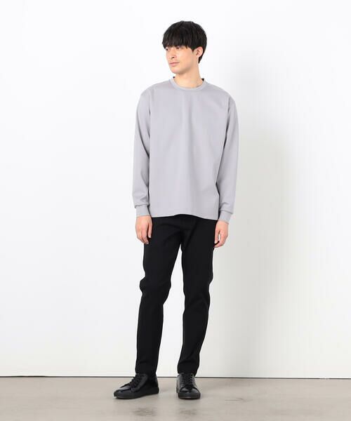 COMME CA ISM / コムサイズム Tシャツ | シルキーポンチ 長袖Tシャツ | 詳細12