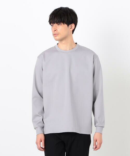 COMME CA ISM / コムサイズム Tシャツ | シルキーポンチ 長袖Tシャツ | 詳細13