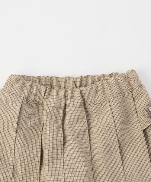 COMME CA ISM / コムサイズム ロング・マキシ丈スカート | チェック柄 キュロットスカート | 詳細4