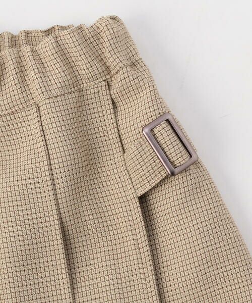 COMME CA ISM / コムサイズム ロング・マキシ丈スカート | チェック柄 キュロットスカート | 詳細5