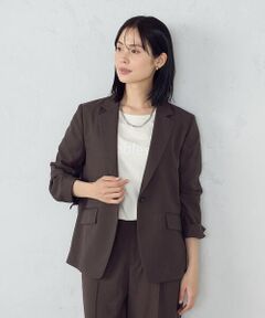 COMME CA ISM / コムサイズム テーラードジャケット | 【ＵＶカット・吸汗速乾・接触冷感】kireri　ストレッチドライツイル　ジャケット