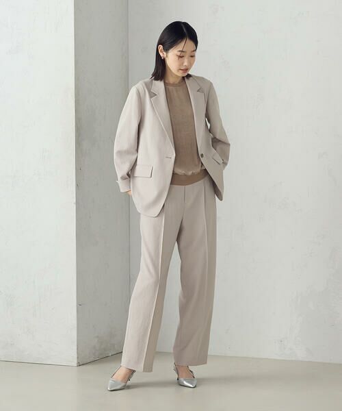 COMME CA ISM / コムサイズム テーラードジャケット | 【ＵＶカット・吸汗速乾・接触冷感】kireri　ストレッチドライツイル　ジャケット | 詳細24