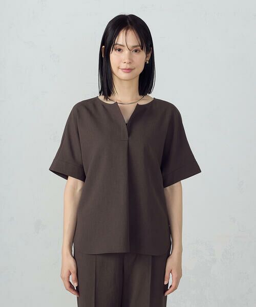 COMME CA ISM / コムサイズム シャツ・ブラウス | 【ＵＶカット・吸汗速乾・接触冷感】kireri　ストレッチドライツイル　Ｔブラウス | 詳細11
