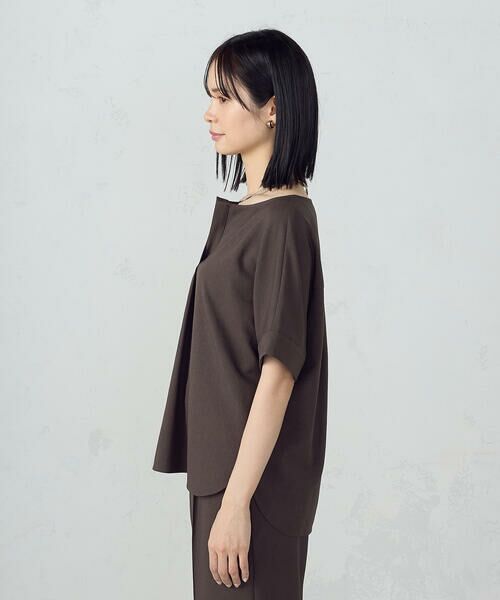 COMME CA ISM / コムサイズム シャツ・ブラウス | 【ＵＶカット・吸汗速乾・接触冷感】kireri　ストレッチドライツイル　Ｔブラウス | 詳細12