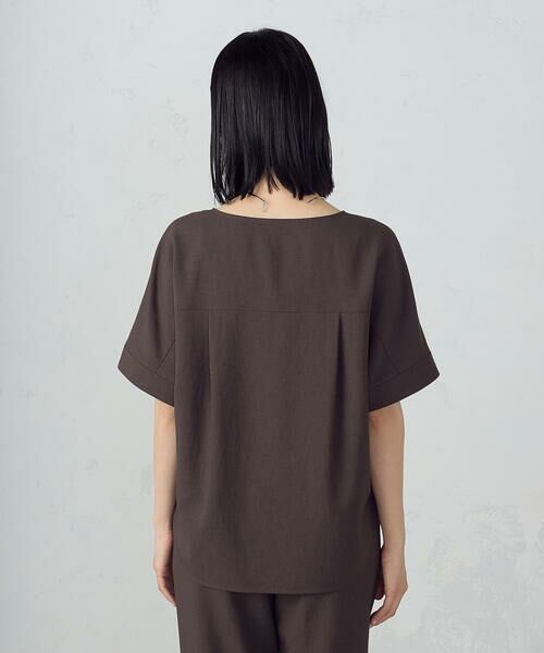 COMME CA ISM / コムサイズム シャツ・ブラウス | 【ＵＶカット・吸汗速乾・接触冷感】kireri　ストレッチドライツイル　Ｔブラウス | 詳細13