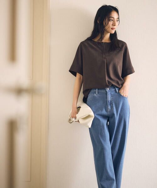 COMME CA ISM / コムサイズム シャツ・ブラウス | 【ＵＶカット・吸汗速乾・接触冷感】kireri　ストレッチドライツイル　Ｔブラウス | 詳細5