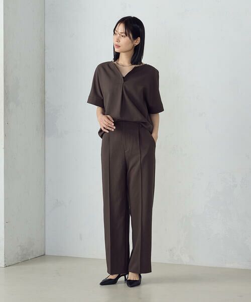 COMME CA ISM / コムサイズム シャツ・ブラウス | 【ＵＶカット・吸汗速乾・接触冷感】kireri　ストレッチドライツイル　Ｔブラウス | 詳細7