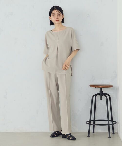 COMME CA ISM / コムサイズム シャツ・ブラウス | 【ＵＶカット・吸汗速乾・接触冷感】kireri　ストレッチドライツイル　Ｔブラウス | 詳細18