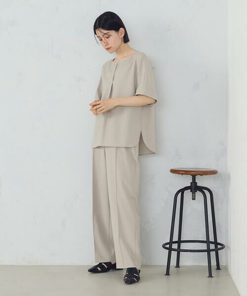 COMME CA ISM / コムサイズム シャツ・ブラウス | 【ＵＶカット・吸汗速乾・接触冷感】kireri　ストレッチドライツイル　Ｔブラウス | 詳細19