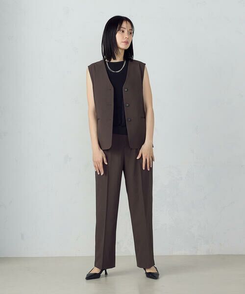 COMME CA ISM / コムサイズム その他パンツ | 【ＵＶカット・吸汗速乾・接触冷感】　kireri　ストレッチドライツイル　ストレートパンツ | 詳細8