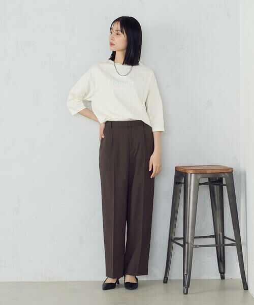 COMME CA ISM / コムサイズム その他パンツ | 【ＵＶカット・吸汗速乾・接触冷感】　kireri　ストレッチドライツイル　ストレートパンツ | 詳細11