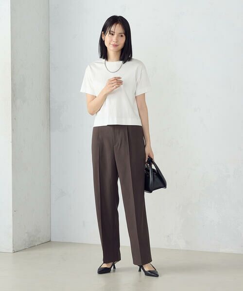 COMME CA ISM / コムサイズム その他パンツ | 【ＵＶカット・吸汗速乾・接触冷感】　kireri　ストレッチドライツイル　ストレートパンツ | 詳細12