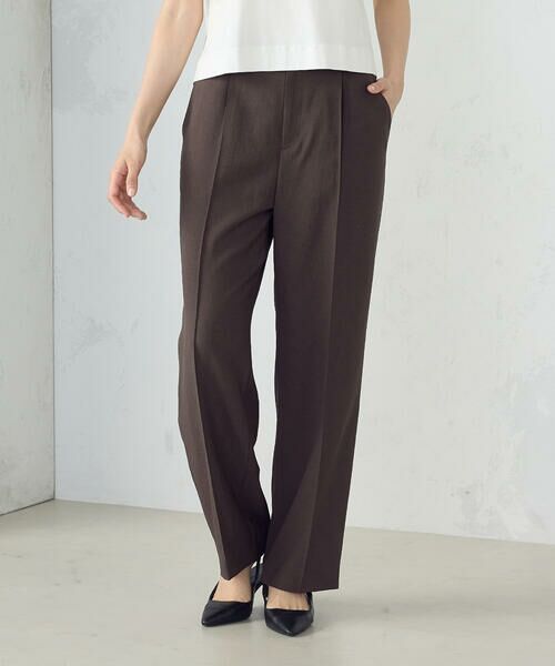 COMME CA ISM / コムサイズム その他パンツ | 【ＵＶカット・吸汗速乾・接触冷感】　kireri　ストレッチドライツイル　ストレートパンツ | 詳細13