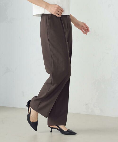 COMME CA ISM / コムサイズム その他パンツ | 【ＵＶカット・吸汗速乾・接触冷感】　kireri　ストレッチドライツイル　ストレートパンツ | 詳細14