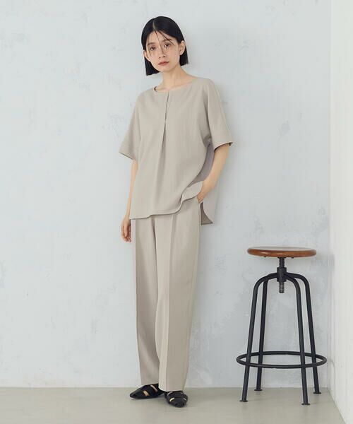 COMME CA ISM / コムサイズム その他パンツ | 【ＵＶカット・吸汗速乾・接触冷感】　kireri　ストレッチドライツイル　ストレートパンツ | 詳細26