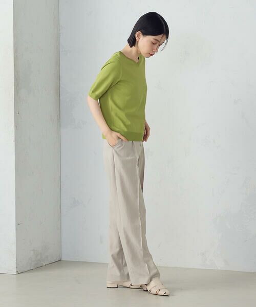 COMME CA ISM / コムサイズム その他パンツ | 【ＵＶカット・吸汗速乾・接触冷感】　kireri　ストレッチドライツイル　ストレートパンツ | 詳細27